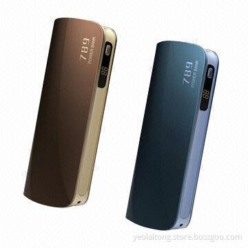 Powerbank of 7,800mAh capacity, with 1A charging current
